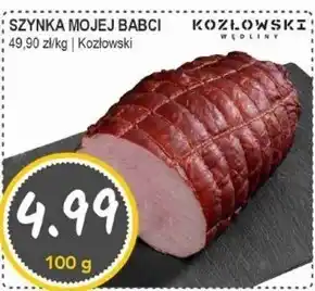 Słoneczko Szynka Kozłowski oferta