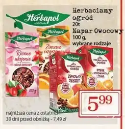 Społem Herbapol Herbaciany Ogród Herbatka owocowo-ziołowa zimowy sekret 60 g (20 x 3 g) oferta