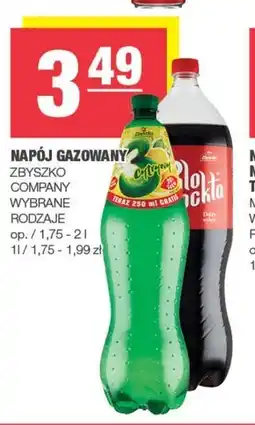 Spar Napój gazowany Zbyszko oferta