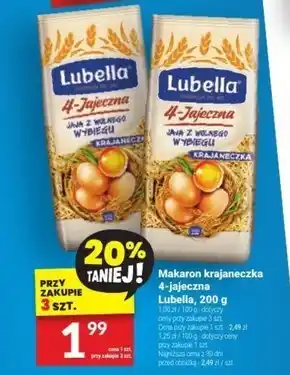 Twój Market Lubella 4-Jajeczna Makaron krajaneczka 200 g oferta