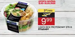 Wafelek Lunch box proteinowy fit&easy oferta