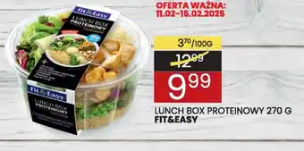 Wafelek Lunch box proteinowy fit&easy oferta