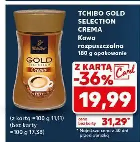 Kaufland Kawa Tchibo Gold Selection & Crema oferta