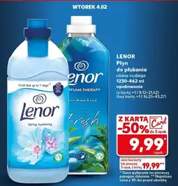 Kaufland Płyn do płukania fresh Lenor oferta