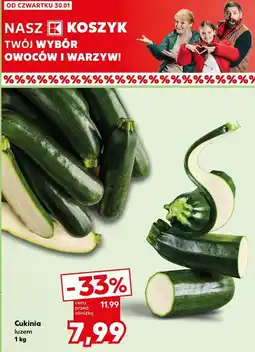 Kaufland Cukinia zielona oferta