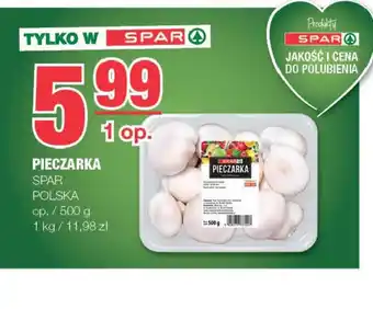 EuroSPAR Pieczarki SPAR oferta