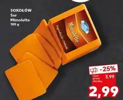 Kaufland Ser mimolette Zm Sokołów oferta