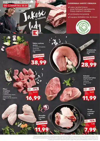 Kaufland Mięso na gulasz oferta