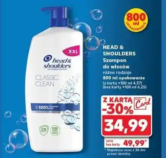 Kaufland Szampon do włosów classic clean Head&Shoulders oferta