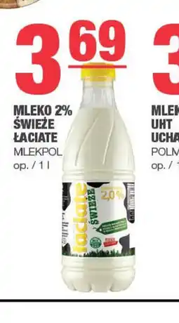 EuroSPAR Mleko 2% Mlepol oferta