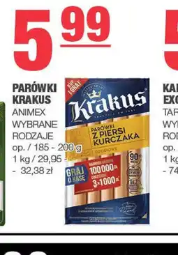 EuroSPAR Parówki Krakus oferta