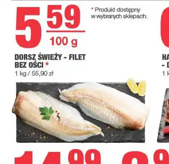 EuroSPAR Dorsz świeżyfilet bez ości oferta