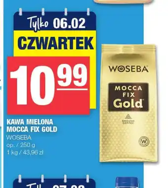 EuroSPAR Kawa mielona Woseba Mocca Fix Gold oferta