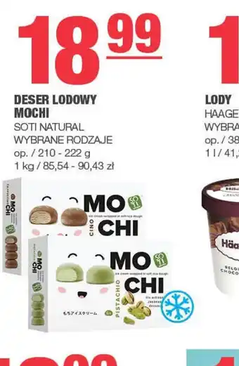 EuroSPAR Deser lodowy Mochi oferta