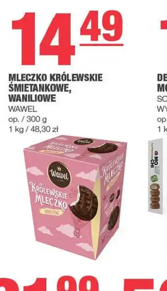 EuroSPAR Mleczko królewskie śmietankowe, waniliowe oferta