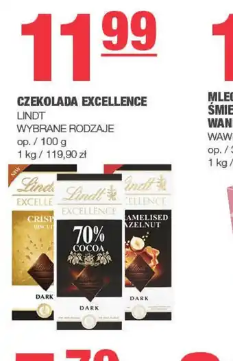 EuroSPAR Czekolada Excellence Lindt oferta