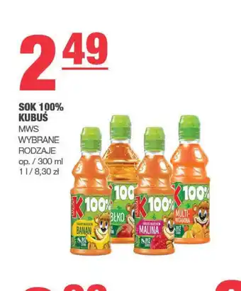 EuroSPAR Sok 100% Kubuś oferta