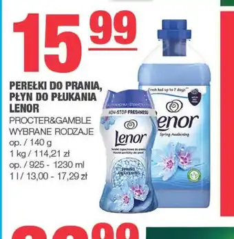 EuroSPAR Perełki do prania, płyn do płukania Lenor oferta