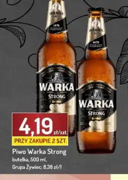 Avita Piwo Warka Strong oferta