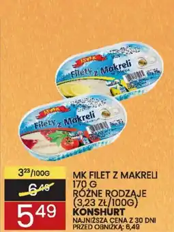 Wafelek Mk filet z makreli konshurt oferta