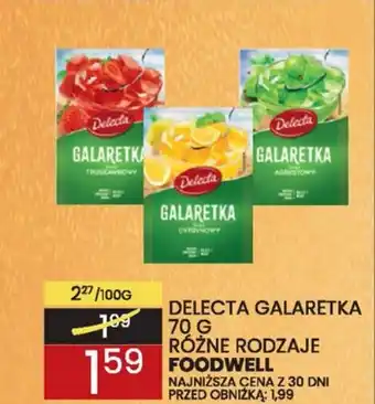 Wafelek Delecta galaretka foodwell oferta