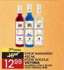 Wafelek Syrop barmański victoria oferta