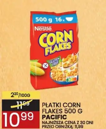 Wafelek Płatki corn flakes pacific oferta