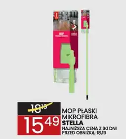 Wafelek Mop płaski mikrofibra stella oferta