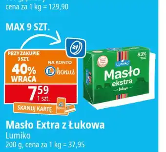 E.Leclerc Masło ekstra z łukowa Lumiko oferta