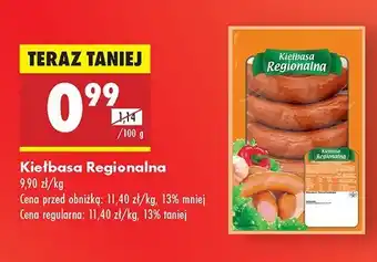 Biedronka Kiełbasa regionalna oferta