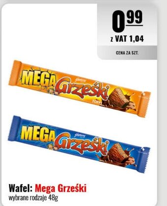 Eurocash Wafel Mega Grześki 48g oferta