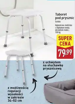 ALDI Taboret pod prysznic oferta