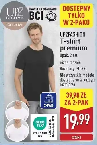 ALDI T-shirt męski m-xxl Up2Fashion oferta