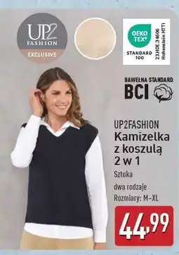 ALDI Kamizelka z koszulą Up2Fashion oferta