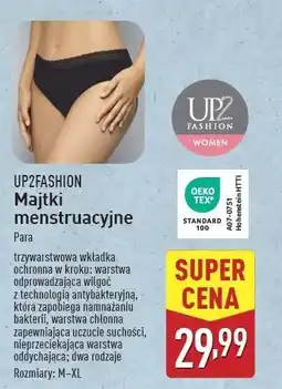 ALDI Majtki menstruacyjne m-xl Up2Fashion oferta