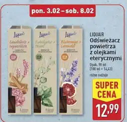 ALDI Odświeżacz powietrza blutorange Liquair oferta