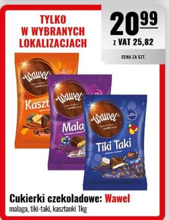 Eurocash Cukierki czekoladowe Wawel 1kg oferta