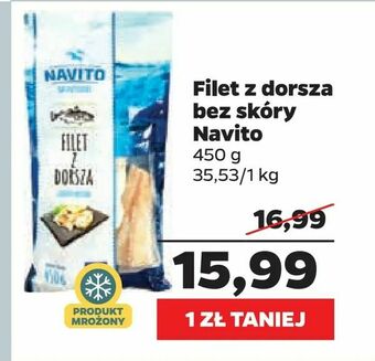 Netto Filet z dorsza bez skóry Navito oferta