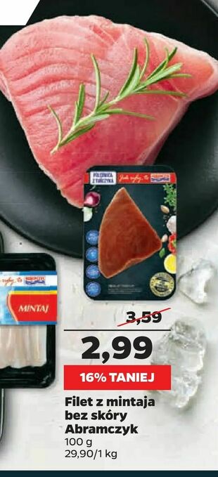 Netto Filet z mintaja bez skóry Abramczyk oferta