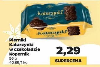 Netto Pierniki Katarzynki w czekoladzie Kopernik oferta
