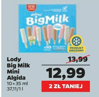 Netto Lody Big Milk Mini Algida oferta