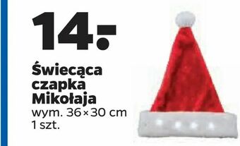 Netto Świecąca czapka Mikołaja oferta