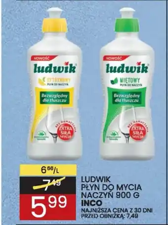 Wafelek Ludwik płyn do mycia naczyń inco oferta