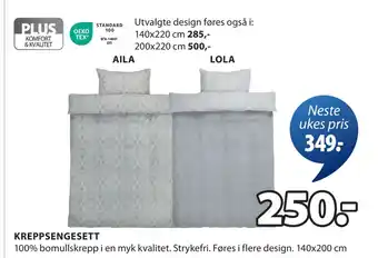 JYSK KREPPSENGESETT oferta