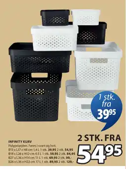 JYSK INFINITY KURV oferta