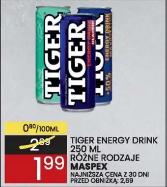 Wafelek Tiger energy drink maspex oferta