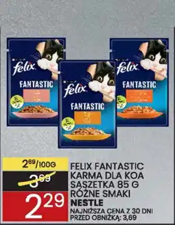 Wafelek Felix fantastic karma dla koa saszetka nestle oferta