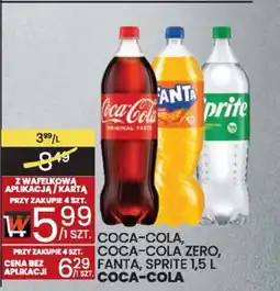 Wafelek Coca-cola, coca-cola zero, fanta, sprite oferta