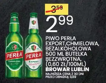 Wafelek Piwo perła export browar lublin oferta