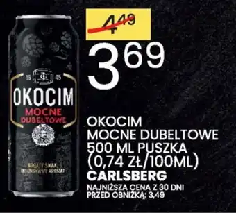 Wafelek Okocim mocne dubeltowe carlsberg oferta